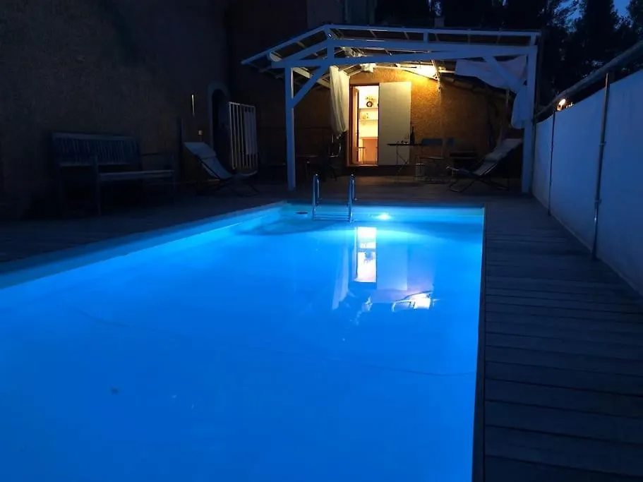 Studio Independant Avec Spa Prive +Piscine Chauffe Apartment Sollies-Toucas