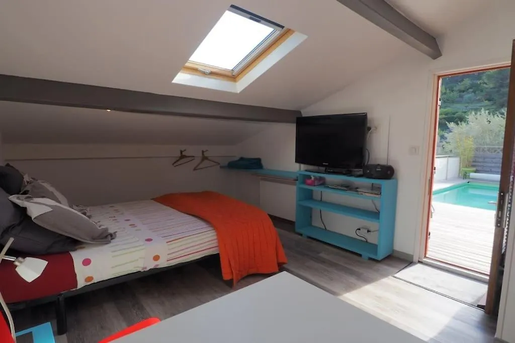 Studio Independant Avec Spa Prive +Piscine Chauffe Apartment Sollies-Toucas 0*,  France